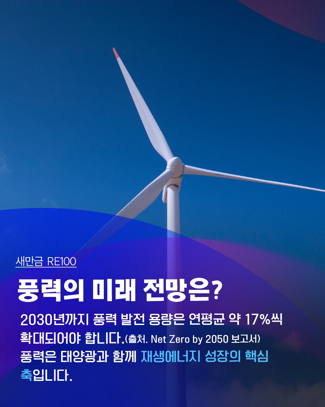 [새만금 RE100] 풍력 에너지