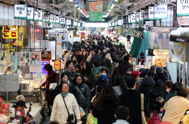 서울 마포구 망원시장.(ⓒ뉴스1, 무단 전재-재배포 금지)