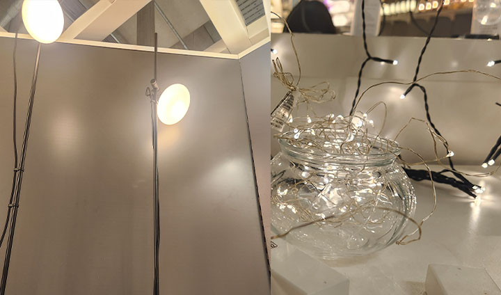 리스트에 오랫동안 넣어만 두었던 스탠드 조명과 각종 전구, 등잔 등 소품도 전부 둘러보고 구매했다.