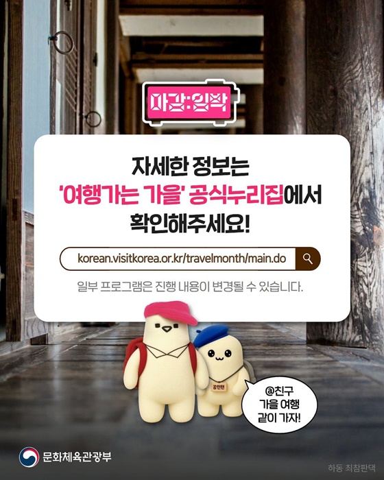 여행가는 가을, 지금 가야 할 테마 여행