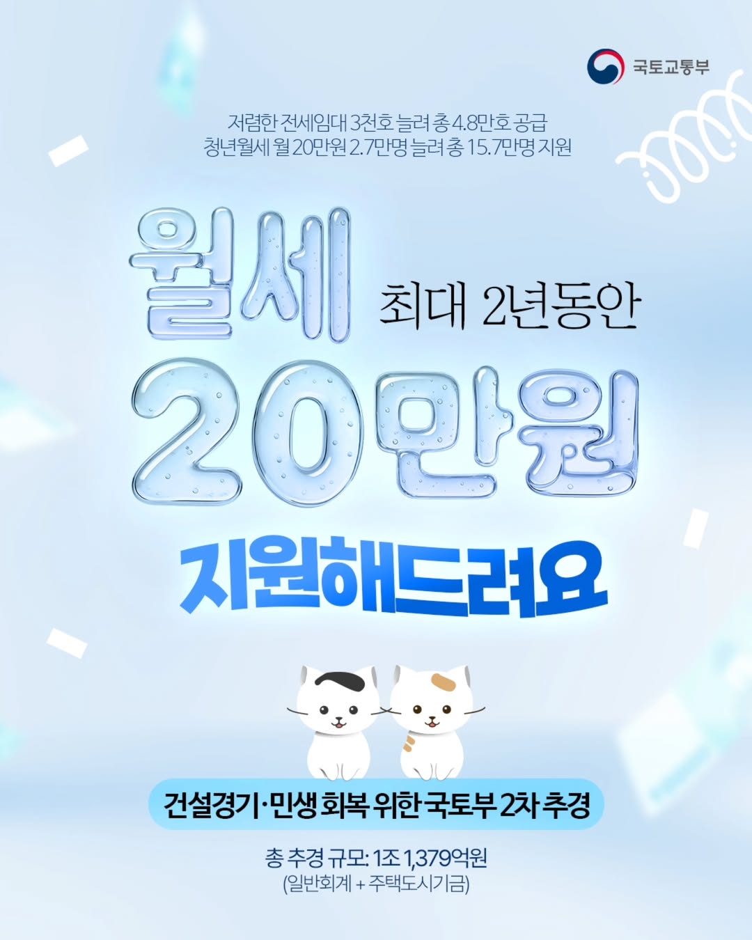 전세는 정부가 계약하고, 월세는 청년에게 20만원 내준다고!?