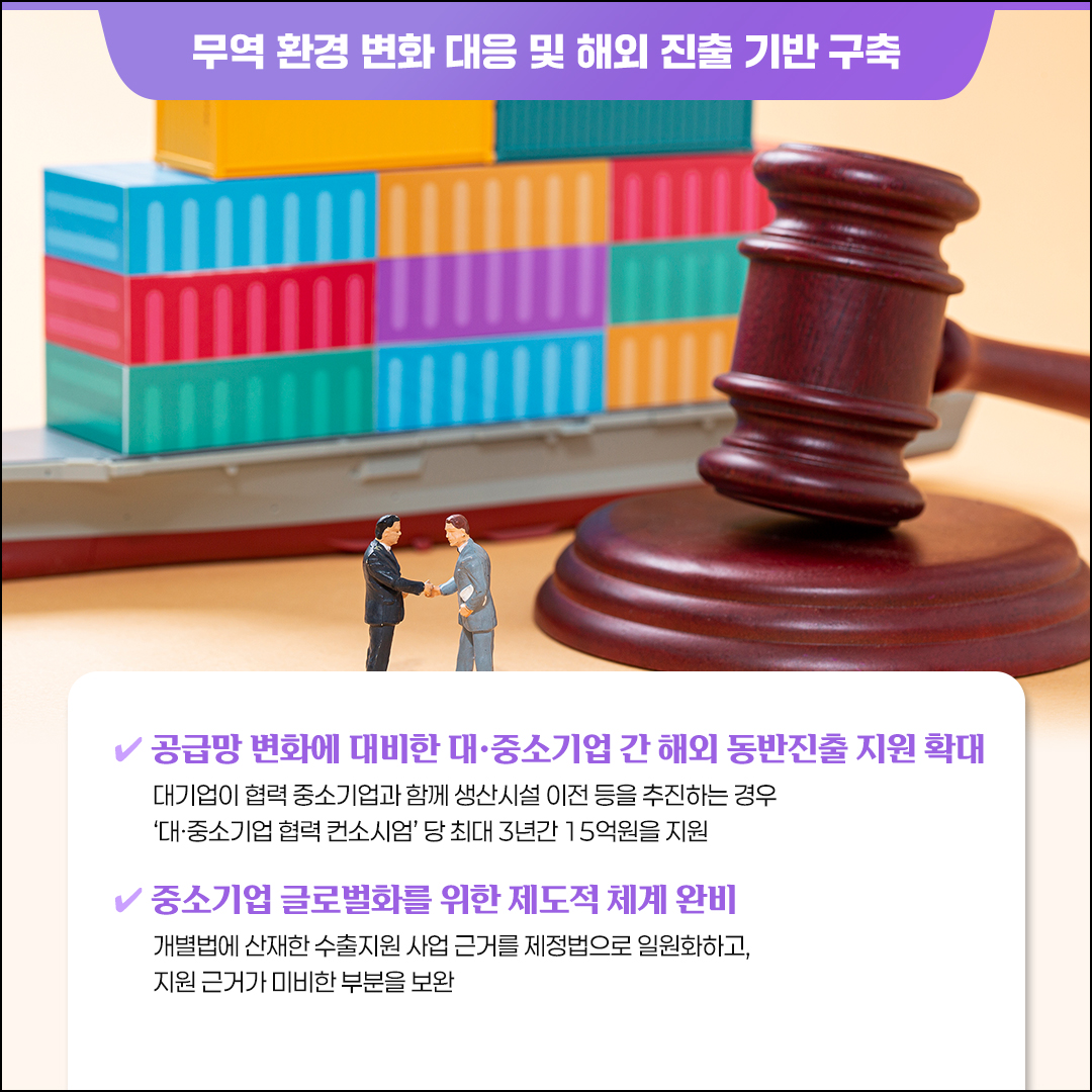 미국 상호관세 시행에 따른 중소기업 지원방안