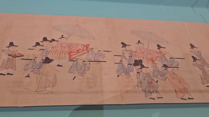 1624년(인조 2년) 제3차 통신사 일행 사행 기록화, 관영조선인내조권(觀營朝鮮人來朝卷).