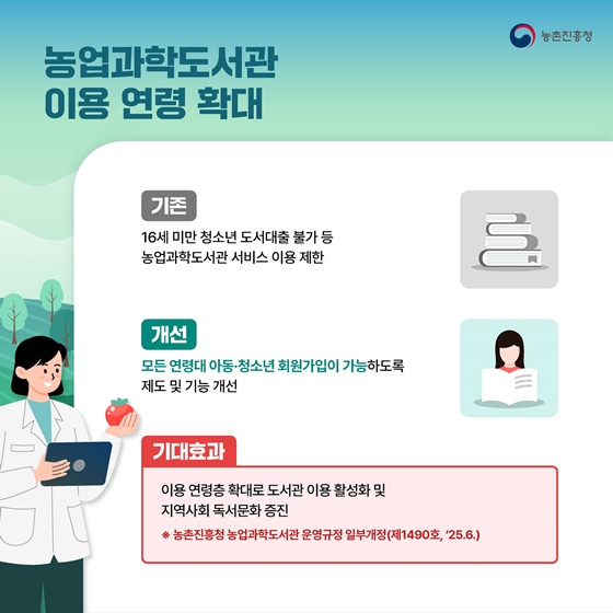 농촌진흥청 2025년 규제합리화 대표사례