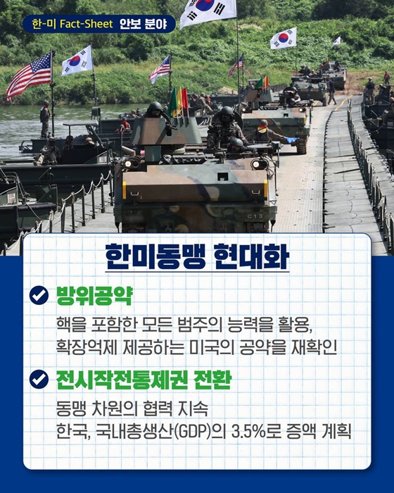 양국이 함께 윈-윈하는 한미동맹 르네상스 향해 갑니다