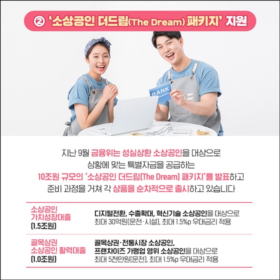 소상공인 성장·경쟁력 강화 적극 지원