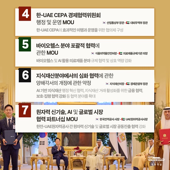한-UAE MOU 체결! 국민께 보고드립니다