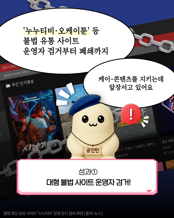 K-콘텐츠를 지키는 숨은 영웅 문체부 저작권범죄과학수사대