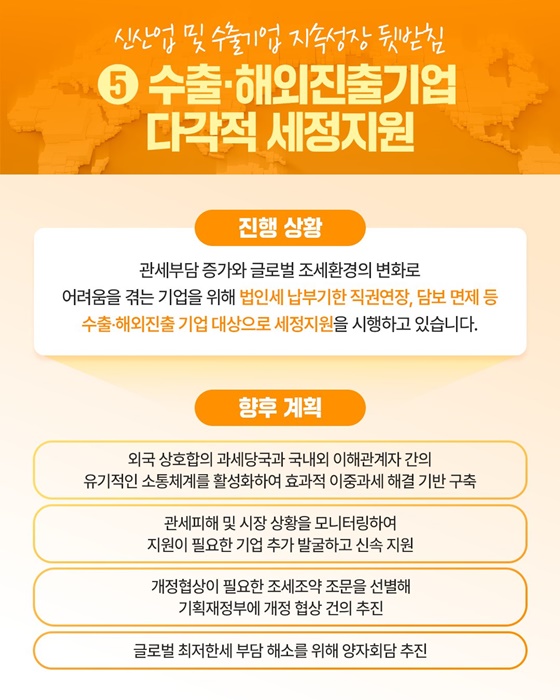 소상공인부터 수출기업, 맞춤형 세정지원 대폭 확대