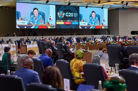 이 대통령, G20 정상회의 참석…격차·불균형 완화 해법 제시