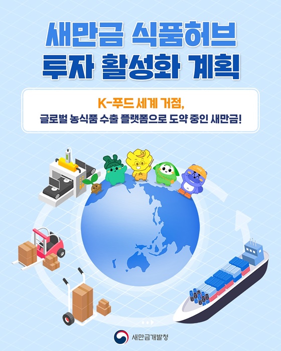 새만금 식품허브 투자 활성화 계획