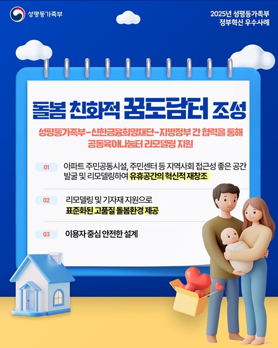 2025년 성평등가족부 정부혁신 우수사례