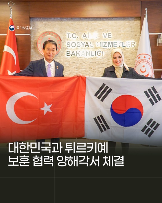 대한민국-튀르키예 보훈 협력 양해각서 체결