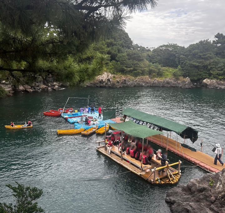 설화에 자연의 길 코스, '제주 서귀포 쇠소깍'.