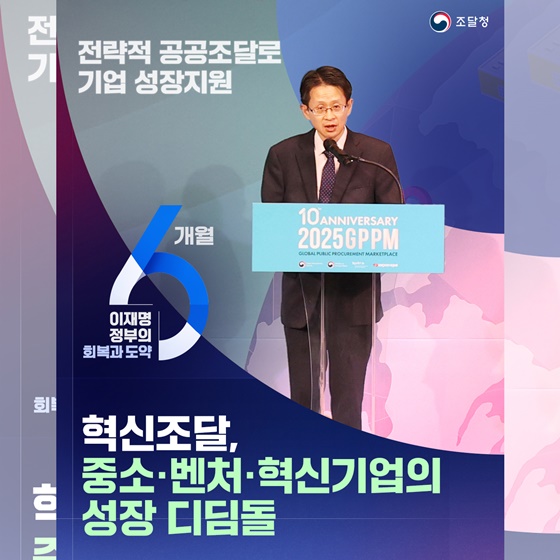 혁신조달, 중소·벤처·혁신기업의 성장 디딤돌