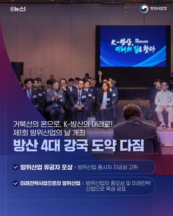 첨단기술력으로 강화된 대한민국 자주국방