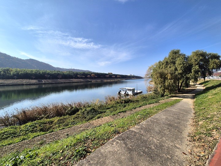 투명하고 깨끗한 태화강.