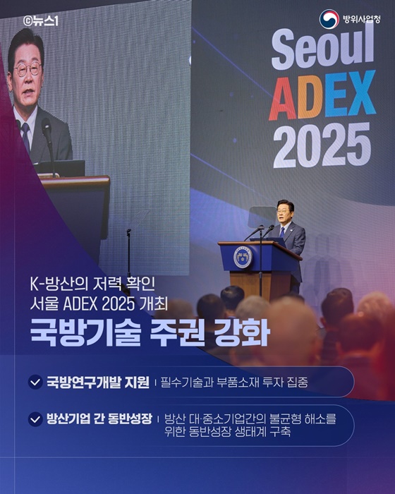 첨단기술력으로 강화된 대한민국 자주국방