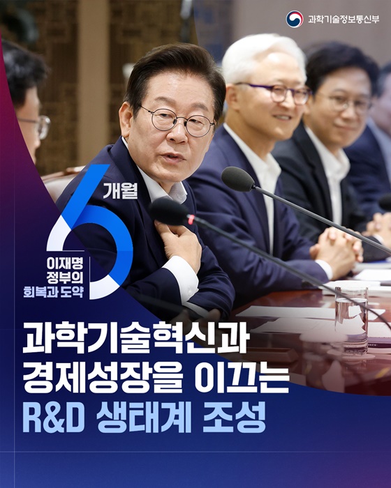 과학기술혁신과 경제성장을 이끄는 R&D 생태계 조성