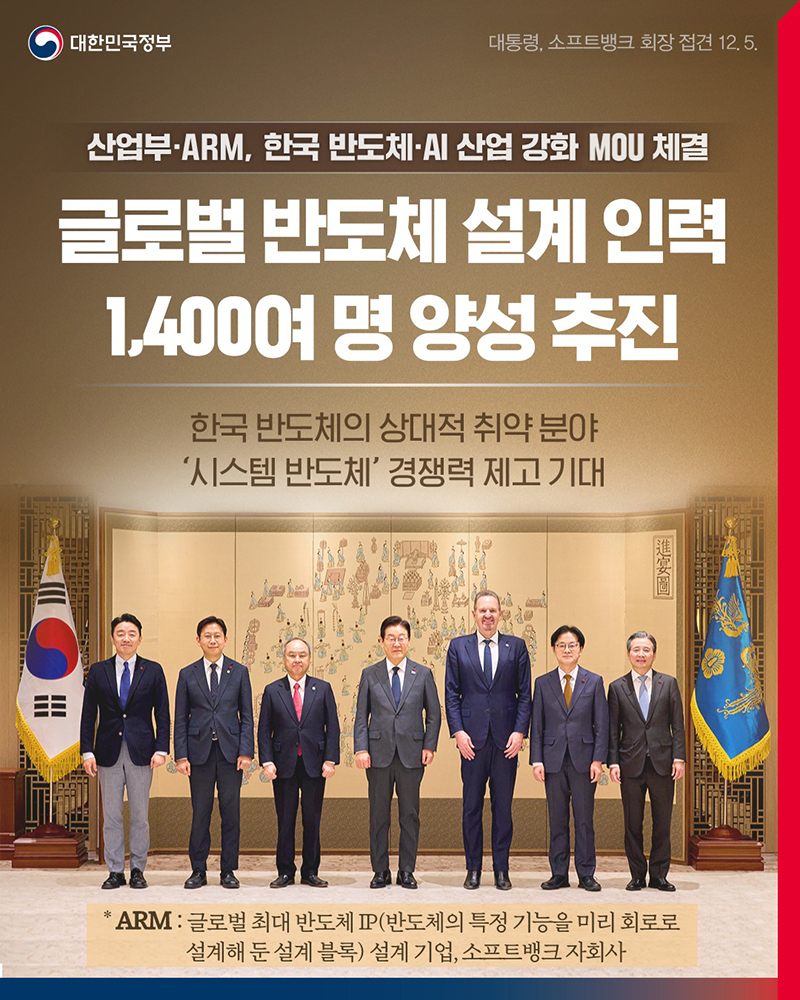 글로벌 반도체 설계 인력 1,400여 명 양성 추진 하단내용 참조