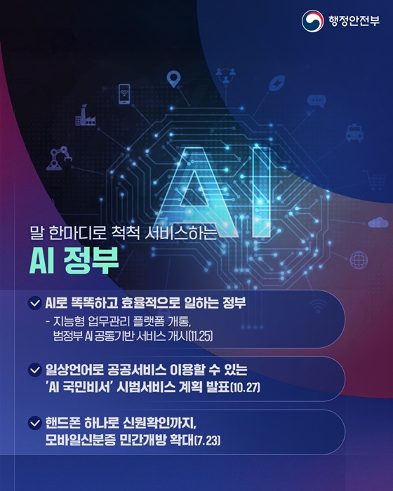 국민주권정부 출범과 AI 민주정부로의 도약