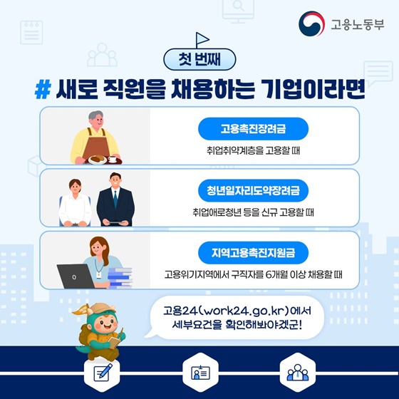 기업과 노동자가 함께 걷는 기업지원사업