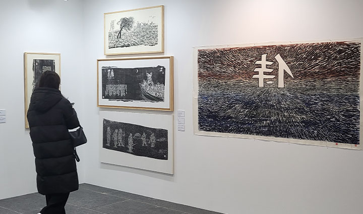 제1 섹션, '되찾은 빛'에는 일제의 식민 지배에 저항한 우리들의 노력이 회화 속에 고스란히 녹아있다.