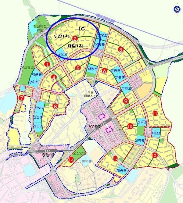해운대지구.(이미지=국토교통부 제공)
