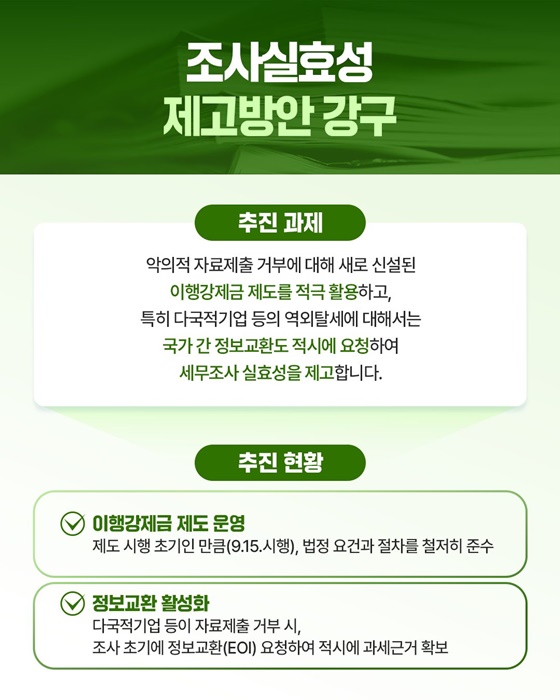 체납자 전수 실태 확인 「국세 체납관리단」 신설