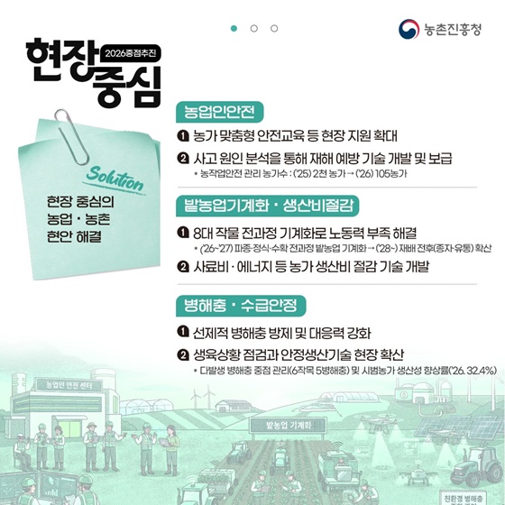 AI 융합으로 더 커가는 농업, 함께 행복한 농촌