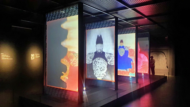 문헌 자료와 기록을 바탕으로 구현한 태조어진 디지털 복원본.