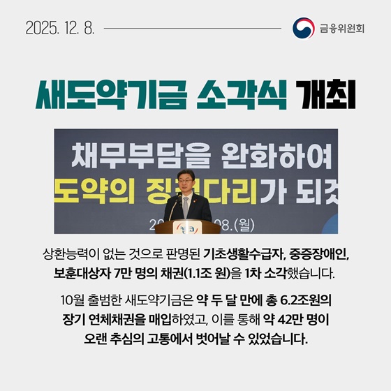 12월 2주, 알아두면 도움되는 금융 소식