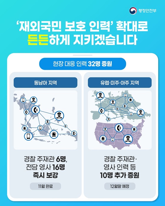 우리 국민 안전을 최우선으로! 재외국민 보호체계 강화
