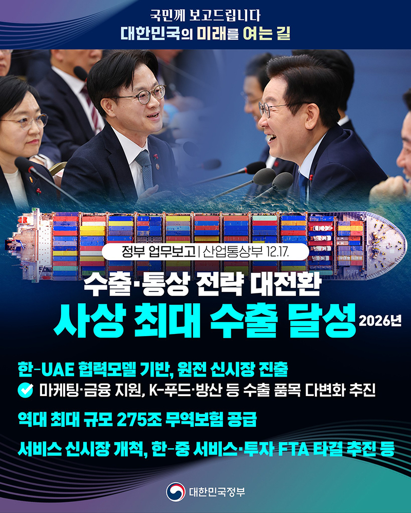 수출·통상 전략 대전환 사상 최대 수출 달성 하단내용 참조