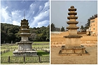 서산 보원사지 오층석탑(왼쪽) 및 예천 개심사지 오층석탑 (사진=국가유산청)