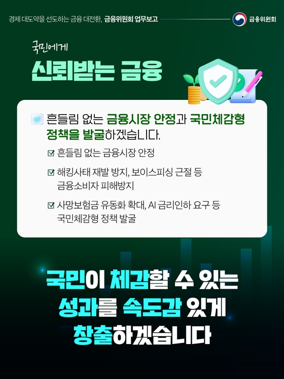 경제 대도약을 선도하는 금융 대전환