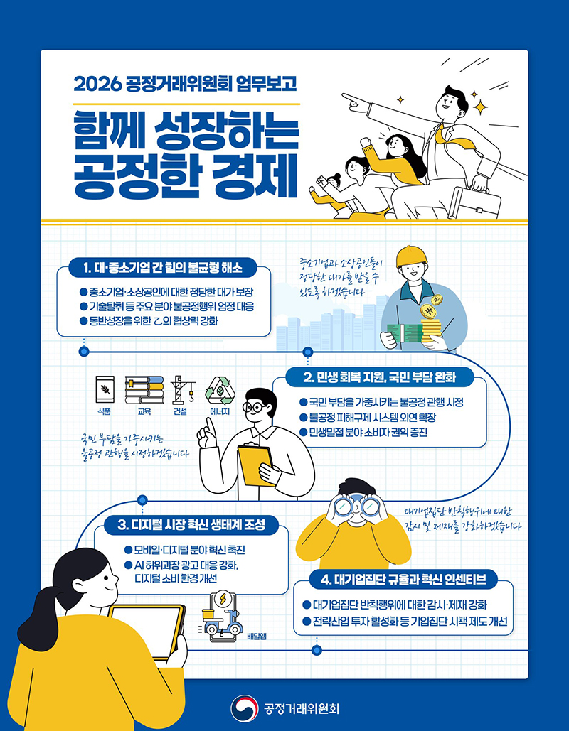 함께 성장하는 공정한 경제 하단내용 참조