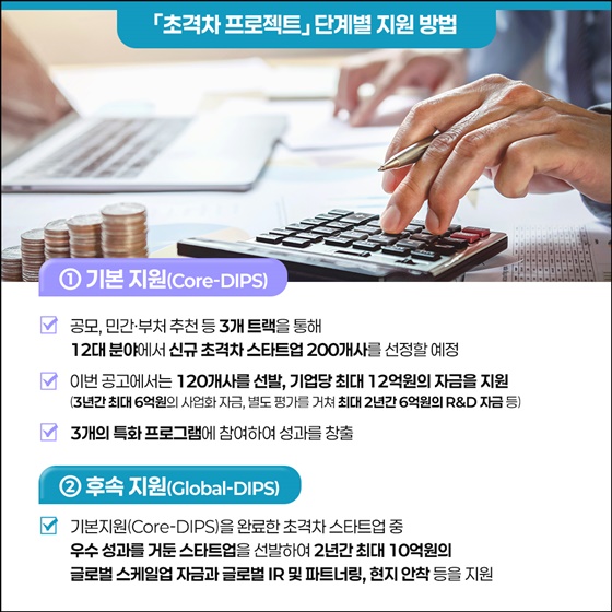 딥테크 스타트업의 글로벌 진출을 위해!