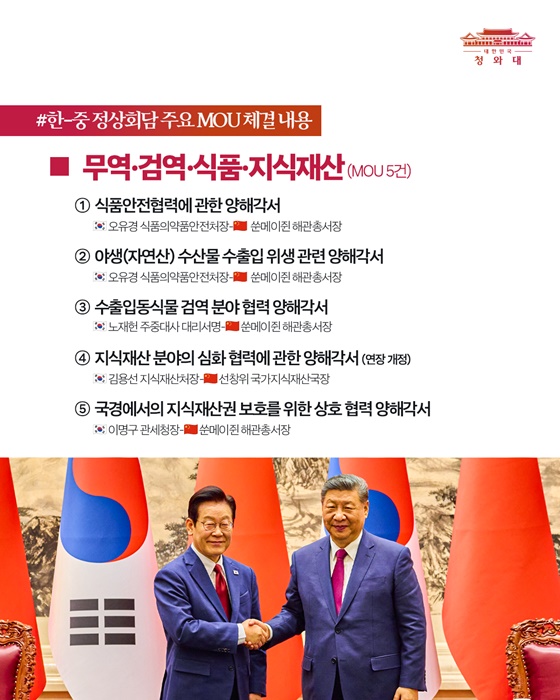 한-중 정상회담 결과, 국민께 보고드립니다