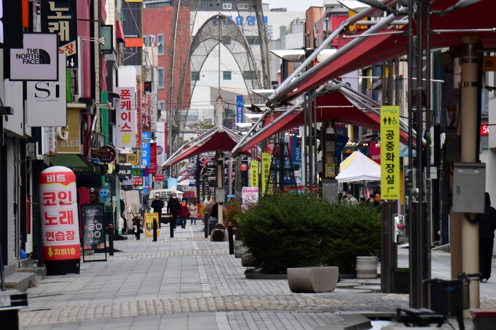 경북 포항시 북구 중앙상가 모습. 2025.12.21 (ⓒ뉴스1, 무단 전재-재배포 금지)