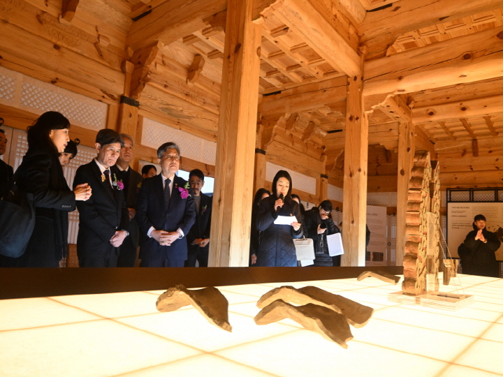 조선 후기 목조 건축물, 관월당이 일본으로 반출된 지 100여 년만에 한국으로 귀환했다. 경복궁 계조당에서 「돌아온 관월당: 시간을 걷다」에서 확인할 수 있다.(출처=국가유산청)