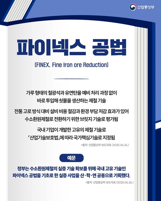 핫이슈 산업 용어 수소환원제철