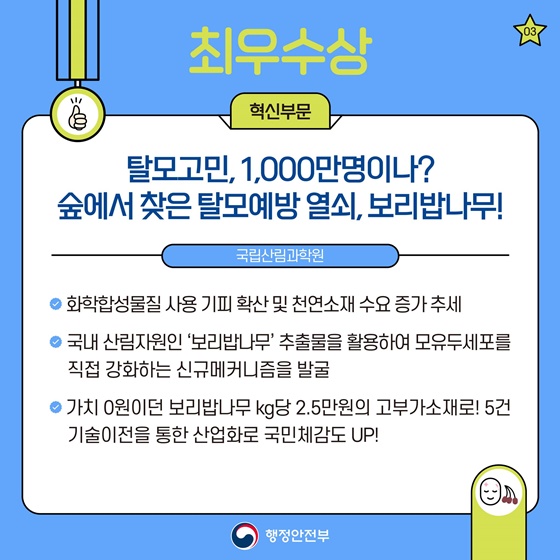 2025년 책임운영기관 서비스혁신 공유대회 수상 사례