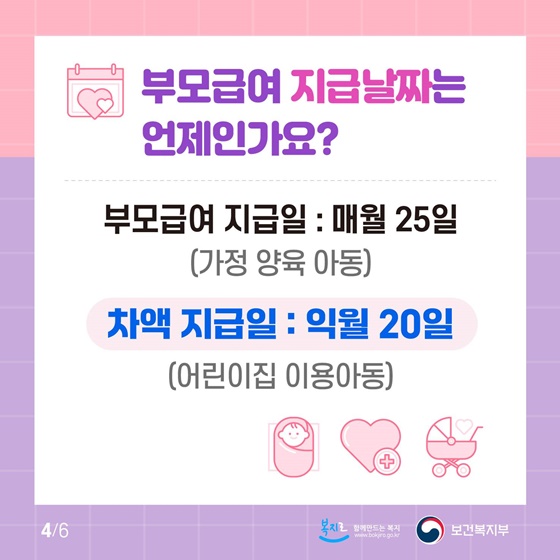 2026년 부모급여 안내드립니다