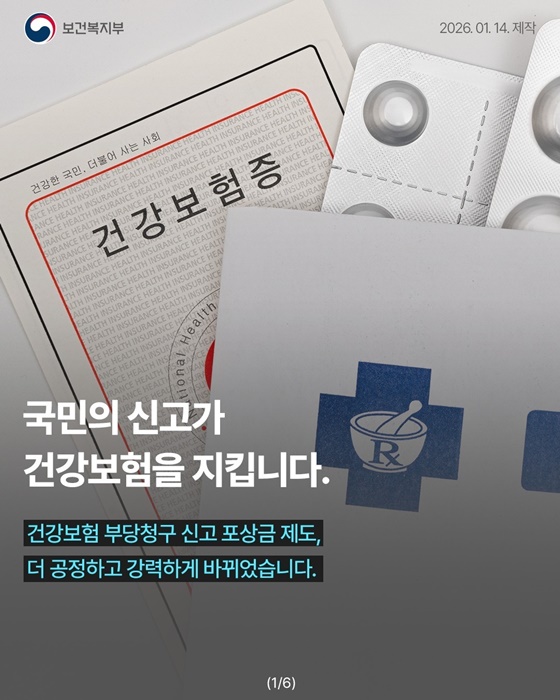 국민의 신고가 건강보험을 지킵니다