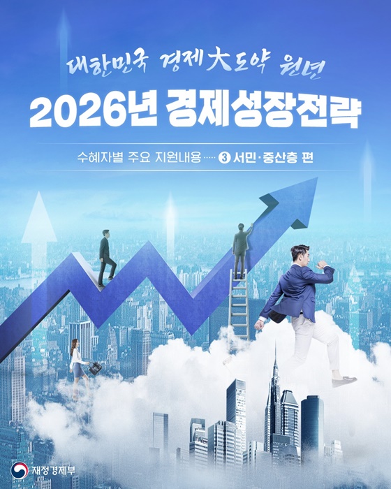 2026년 경제성장전략 주요 지원내용 ③ 서민·중산층 편