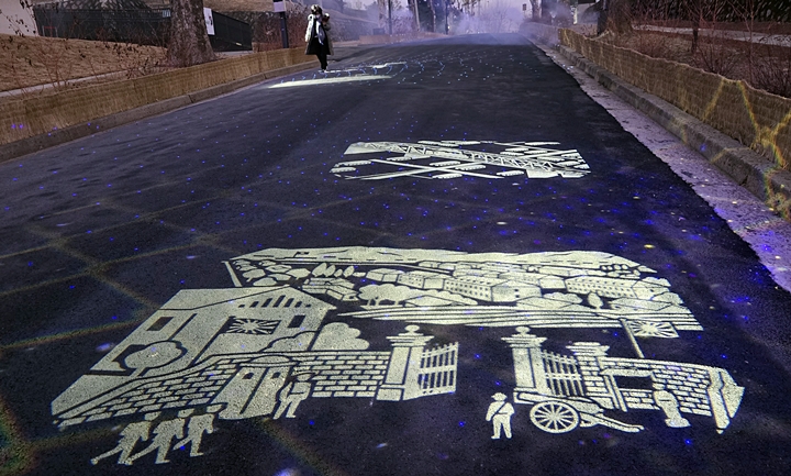 용산에 관한 역사를 볼 수 있었다.