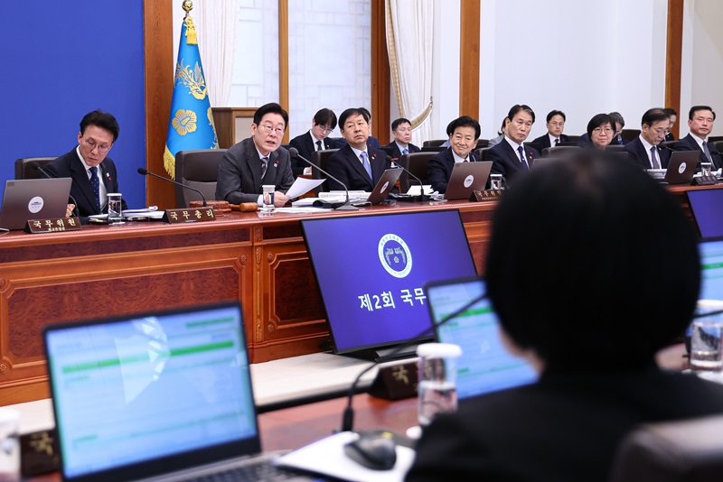 이재명 대통령이 20일 청와대에서 열린 국무회의에서 발언하고 있다. 2026.1.20(ⓒ뉴스1, 무단 전재-재배포 금지)