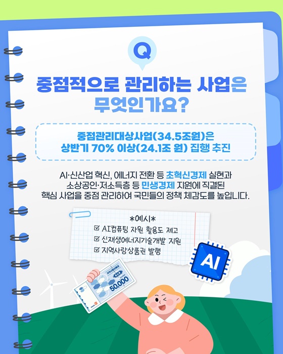 2026년 재정집행, 상반기 집중으로 속도를 높입니다!