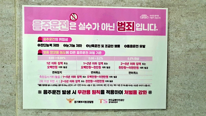 검사의 목적은 결국 '안전'이며, 음주운전 예방과 마찬가지로 사고를 미리 막는 장치다.